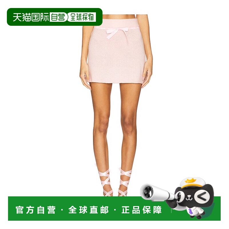 1h可退 潮奢 For Love & Lemons 女士 Beverly 迷你半身裙 KB0013