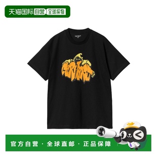 黑色 恤 男士 Yute AW2024 I03395389XX T恤 WIP CARHARTT