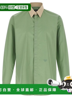 FENDI 男士衬衫 FS0585AVK9F1D36 CO 灰色 Shirt in popeline