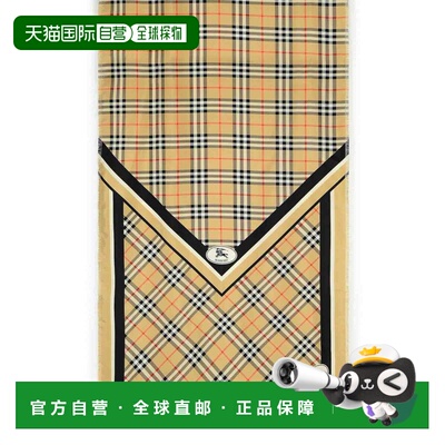 BURBERRY 女士围巾 8114225 CO 浅棕色 Beige Wool Scarf博柏利