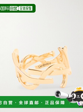 1h可退 潮奢 Saint Laurent 圣罗兰 女士 CASSANDRE金属围巾环 82