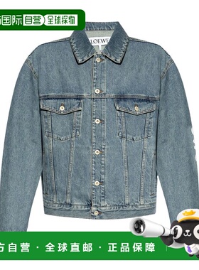 1h可退 潮奢 LOEWE 罗意威 男士 长袖牛仔外套 H526Y50W25