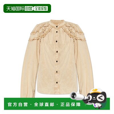1h可退 ISABEL MARANTÉTOILE女士衬衫 HT0677FAC3G05EBEIGE