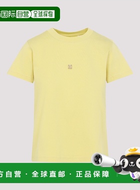 GIVENCHY 女士T恤 BW70F530ZP740 SS2025 黄色 BACK BOW T-SHIRT