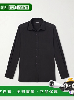 1h可退 潮奢 Tom Ford 汤姆 福特 男士 真丝缎衬衫 HSBC01SPS66NA