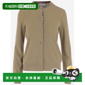 BURBERRY 浅棕色 AW2025 女士针织衫 8112164FLAX