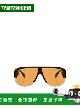 1h可退 VERSACE 男士眼镜 VE4391GB17 AW2024 橙色 飞行员太阳镜