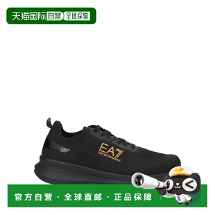 1h可退 潮奢 Ea7 男士 运动鞋 black黑色 舒适时尚男鞋休闲鞋