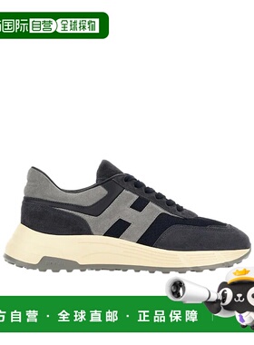 HOGAN 男士休闲鞋 HXM5630FR30V5Q880N SS2026 黑色男鞋老爹鞋