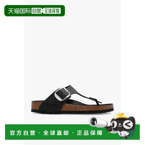 BIRKENSTOCK 女士拖鞋 10233340BLACK CO 黑色 ‘Gizeh Big Buckl