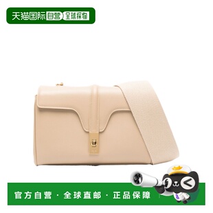 棕色 CELINE SS2024 196853CR402BG 翻盖单肩包 女士斜挎包