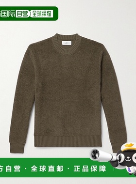 1h可退 潮奢 Mr P. 男士 羊绒毛衣 MPK242038OLIVE