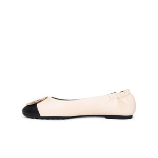 148336001 TORY 女士芭蕾乐福鞋 Claire leather 白色 BURCH