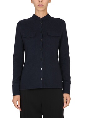 1h可退 JIL SANDER 女士衬衫 J02DL0018 AW2022 蓝色