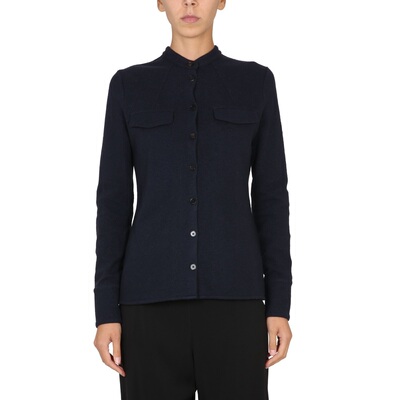 1h可退 JIL SANDER 女士衬衫 J02DL0018 AW2022 蓝色