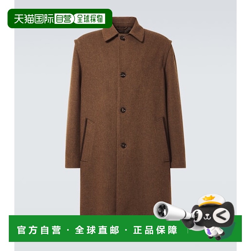 1h可退 潮奢 Loro Piana 诺悠翩雅 男士 Savile 羊毛大衣男装