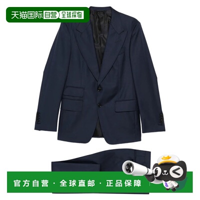 TOM FORD 男士西服套装 2LSP01WOS07UCC SS2026 黑色