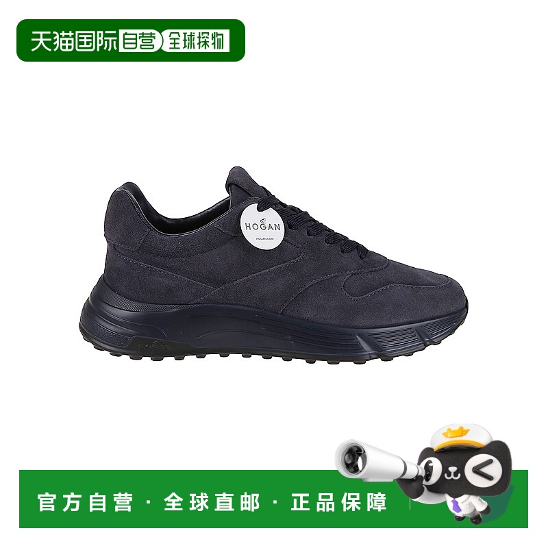1h可退 HOGAN 男士运动鞋 HXM5630FK61BTMU801BLU AW2025