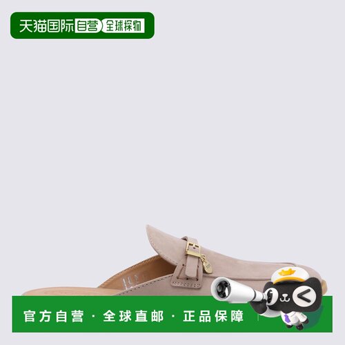 TOD'S 女士芭蕾乐福鞋 XXW01M0KI40UFQM027 SS2026浅棕色一脚蹬