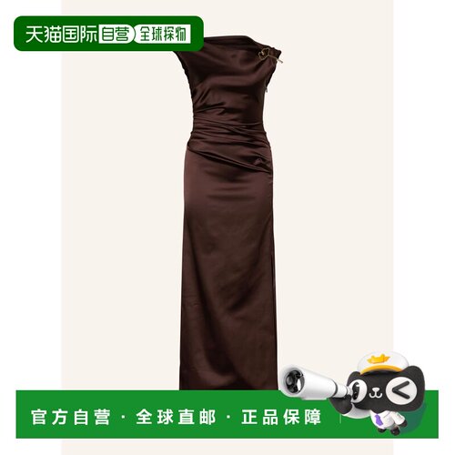 MAX MARA 女士连衣裙 100319143015000 CO 深棕色 DREAM Evening