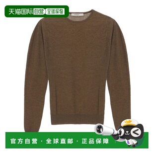 绿色长袖 LEMAIRE AW2025 TO1432LK1045BR425 女士针织衫