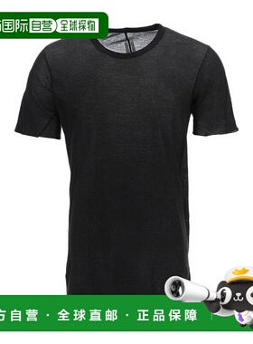 RICK OWENS 男士T恤 RU01B1251UC09 SS2022 黑色 Rick owens ligh