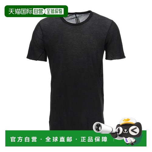 RICK OWENS 男士T恤 RU01B1251UC09 SS2022 黑色 Rick owens ligh