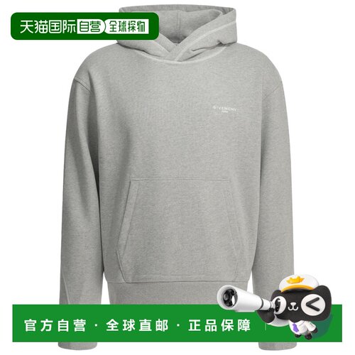 GIVENCHY 男士卫衣 BMJ0PW3YTA055 AW2026 灰色 G【付后1h可退】