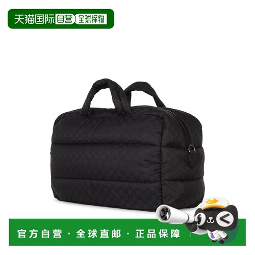 1h可退 GUCCI 男士旅行包 854782FAFG31053 SS2026 黑色 双提手单