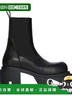 RICK OWENS 女士靴子 RP02E4832LOO09 SS2025 黑色女靴