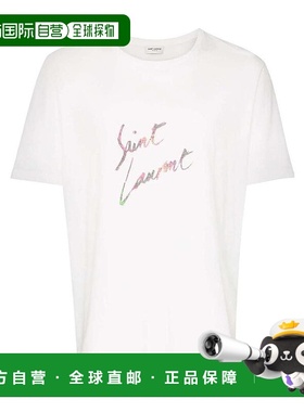 SAINT LAURENT 男士T恤 SS2019短袖553378YBCL28486