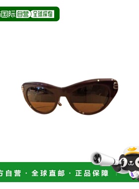 BALENCIAGA 男士太阳镜 847026T00396257 AW2025 透明巴黎世家