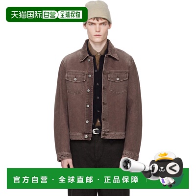 Our Legacy 男士 棕色 Origin 牛仔夹克 M2265OCChocoMelon