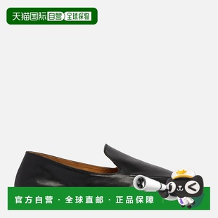 F1258L74BLK单鞋 女士芭蕾乐福鞋 一脚蹬 ROW THE