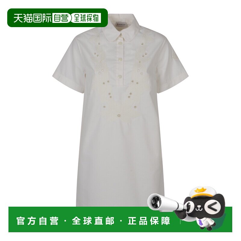 MONCLER 女士连衣裙 932G00015599BA085 SS2026 白色