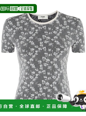 1h可退 奢淘 Fendi 提花 T 恤 女 FZXD24ATPW