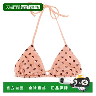 粉红色 FENDI SS2025 FXBA51AT8TF1MVQ 可调节三角形比 女士泳装