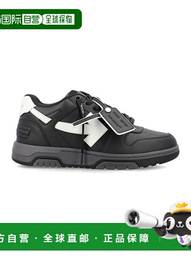 1h可退 潮奢 off-white 男士 黑色 Out Of Office 运动鞋 OMIA189