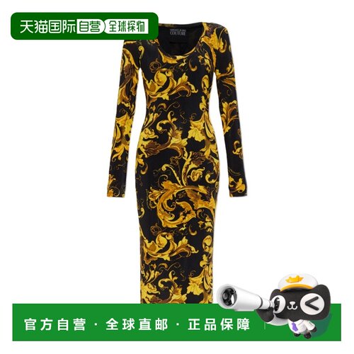 1h可退 VERSACE JEANS 女士连衣裙 79HAO920JS500G89 AW2025
