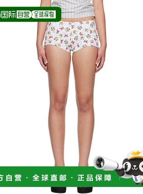 1h可退 潮奢 Ashley Williams 女士 白色 Serena 短裤 AWAW250065