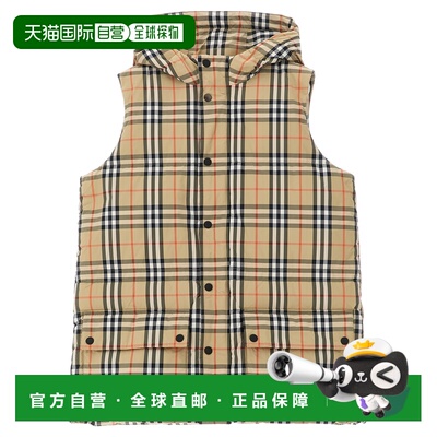 BURBERRY 男童背心 8117224SANDIPCHECK SS2026 花色