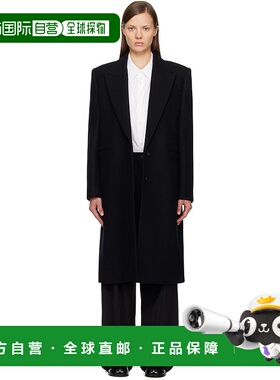1h可退 潮奢 Givenchy 纪梵希 女士 黑色 Formal Wool 大衣 BWC0D