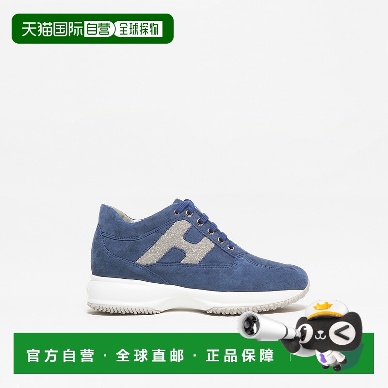 1h可退 HOGAN 女士休闲鞋 HXW00N0S361QXW0UA2BLU SS2025