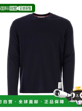 THOM BROWNE 男士T恤 MJS218AJ0149415 AW2024 蓝色