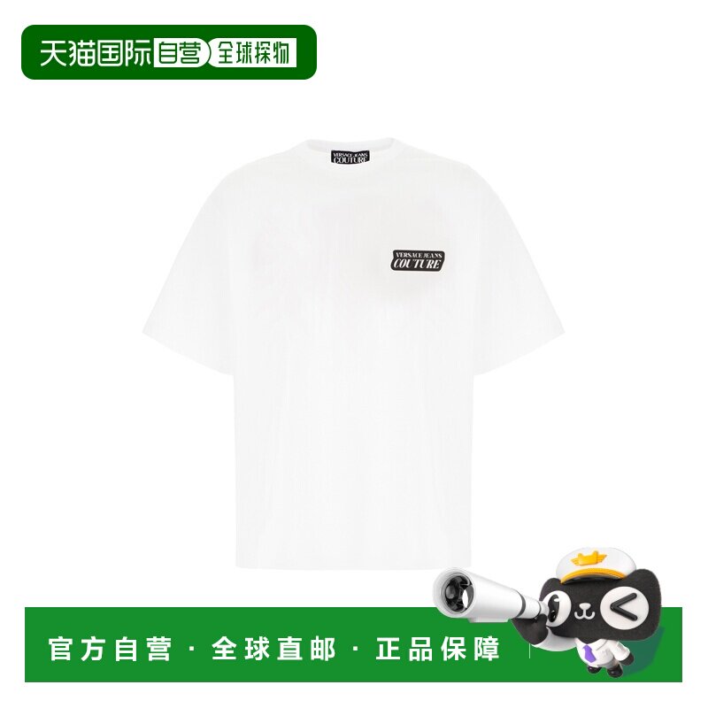 VERSACE JEANS 男士T恤 SS2026范思哲男装短袖80GAHT18CJ00T003