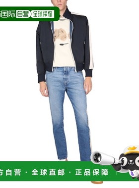 PALM ANGELS 男士西服夹克 蓝色 PMBD030F21FAB0014601