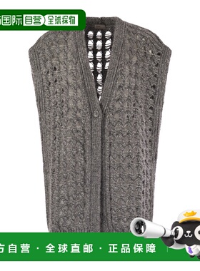 HERNO 女士针织衫 MC00042DR9430 AW2025 灰色 无袖针织衫