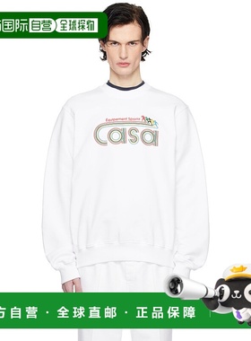 1h可退 潮奢 Casablanca 男士 灰白色 Equipement Sportif Embroi