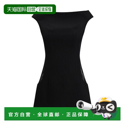 1h可退 潮奢 Marine Serre 女士 無袖迷你連身裙 WDR398ACWOV0077