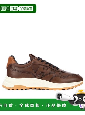 HOGAN 男士运动鞋 HXM5630EC0105D2460 AW2022 棕色